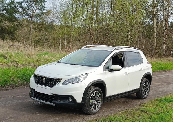 Peugeot 2008 cena 41900 przebieg: 90000, rok produkcji 2018 z Chodzież małe 529